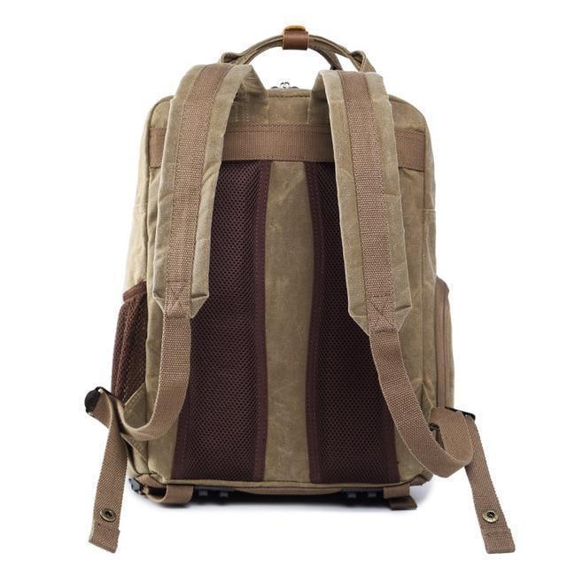 Skanto | Vanntett voksed canvas kamerarucksack