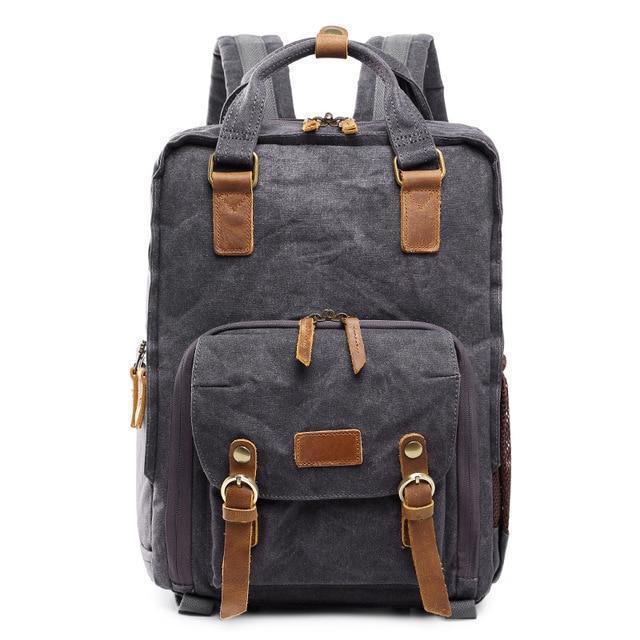 Skanto | Vanntett voksed canvas kamerarucksack