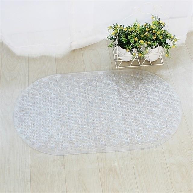 Skanto | Antiskli Baderomsmatte Myk Baderomsmassasje Matte Sugekoppe Non-slip Badekar Teppe