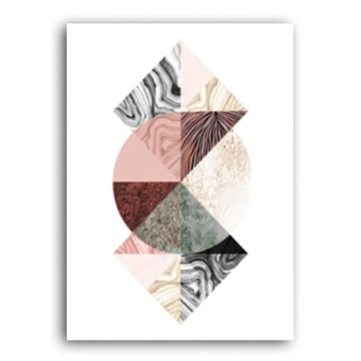 Abstract Aquarell - Lerret Veggkunst Maleri | Skanto