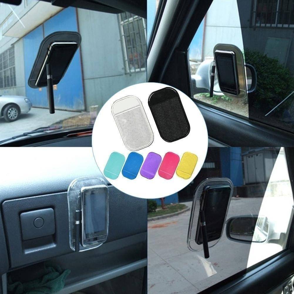 Skanto | Magic Stick Pad - Laget av Silika Gel - Antiskli Matte For Bil Mobiltelefon