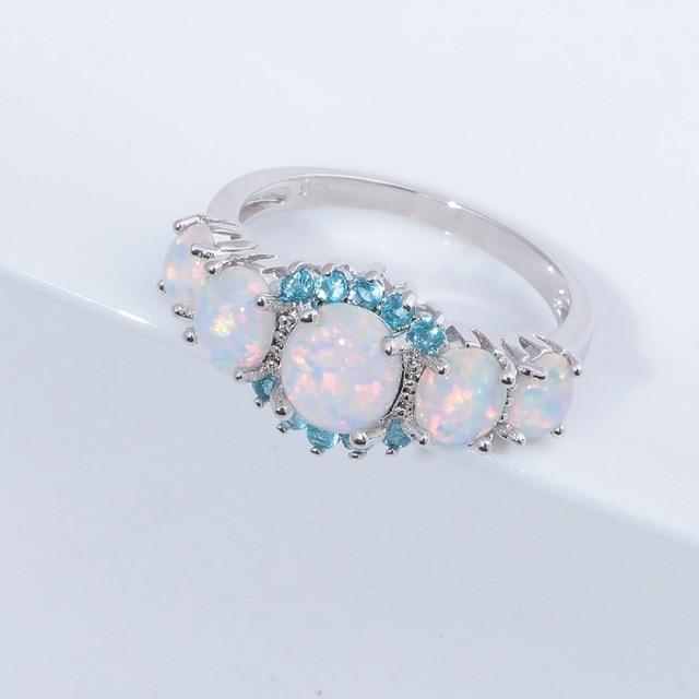 Lux - Fire Opal Granatring | Skanto