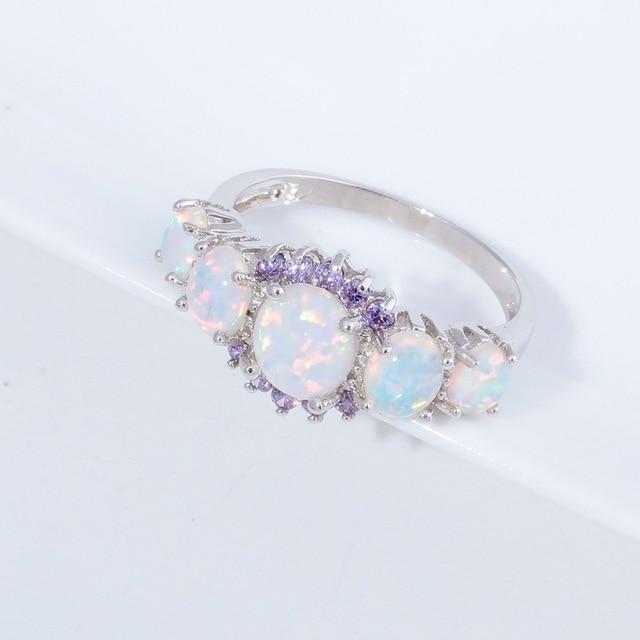 Lux - Fire Opal Granatring | Skanto