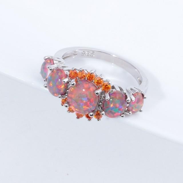Lux - Fire Opal Granatring | Skanto