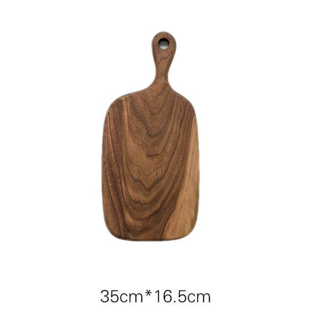 Skanto | Japansk-stil Valnøtt/Bjerk spesialformet Massivt Tre Kuttebrett