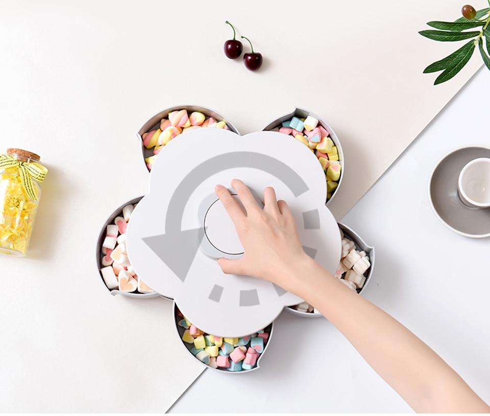 Flos - Rotasjon Blomst Snack Tallerken | Skanto