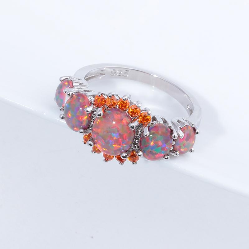 Lux - Fire Opal Granatring | Skanto