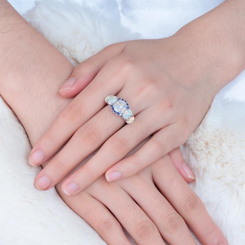 Lux - Fire Opal Granatring | Skanto