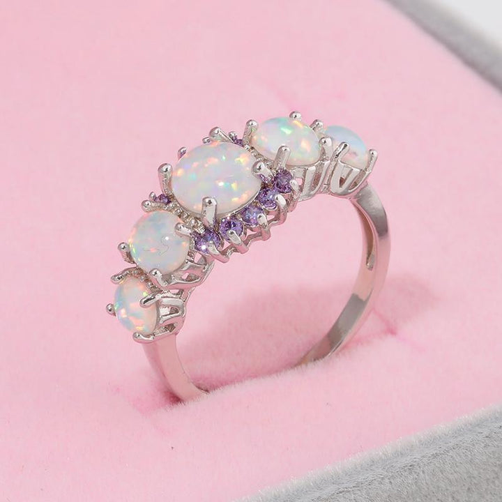 Lux - Fire Opal Granatring | Skanto