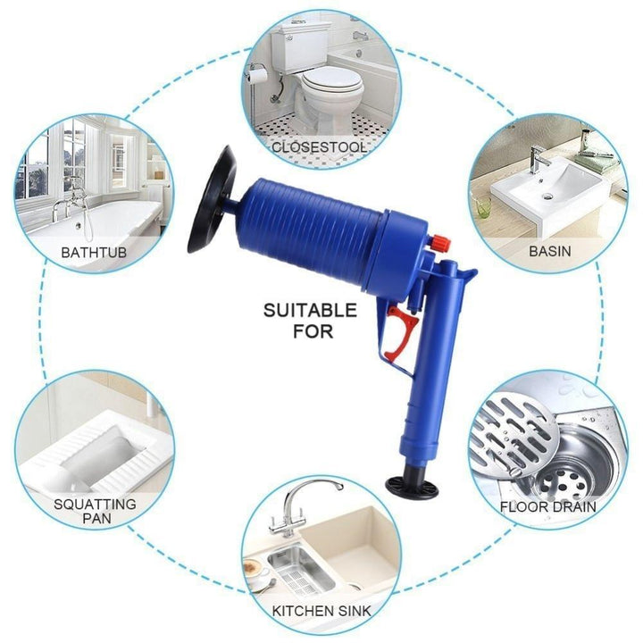 Kraftig Air Power Drain Blaster | Skanto