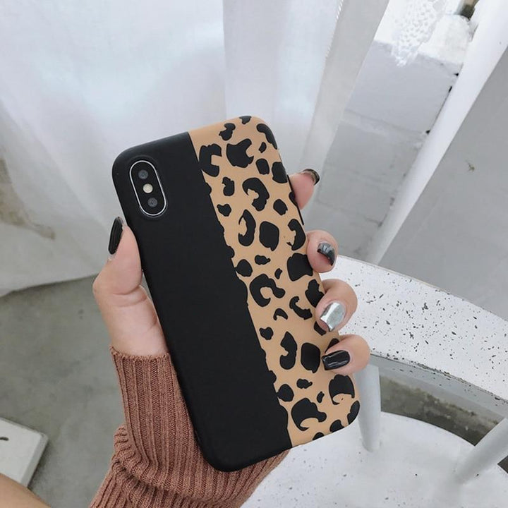 Luksuriøs leopardtrykk telefondeksel | Skanto