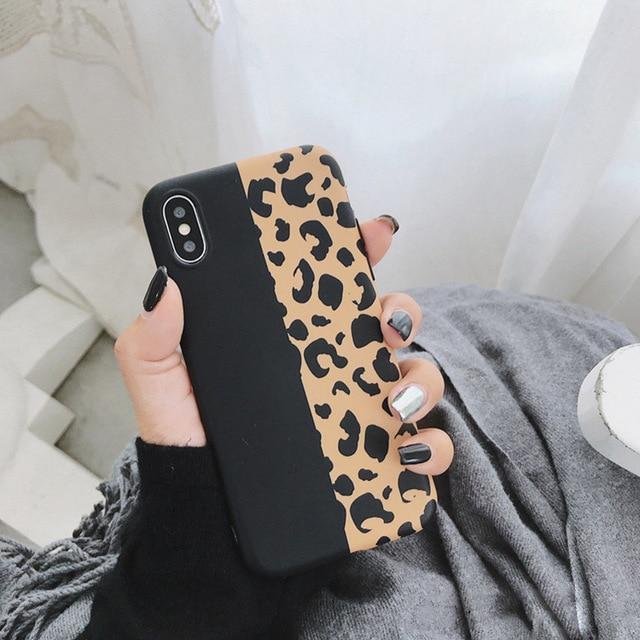Luksuriøs leopardtrykk telefondeksel | Skanto
