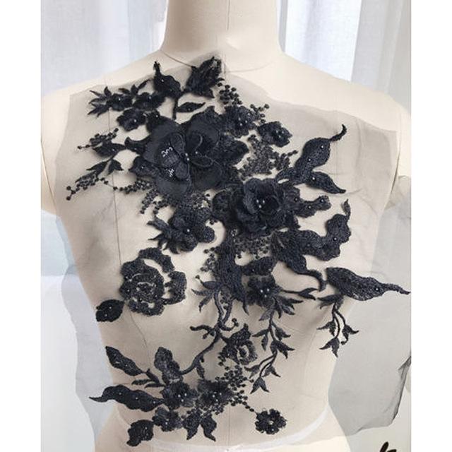 Brodert Perle Blomst Sybar Patching | Skanto