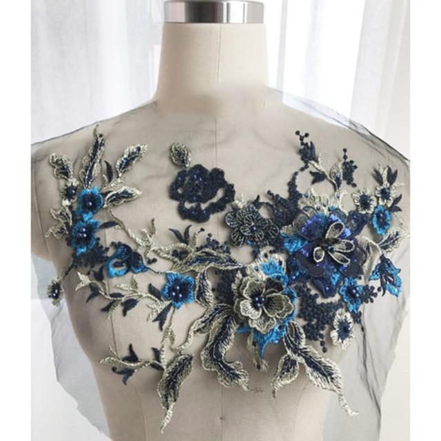 Brodert Perle Blomst Sybar Patching | Skanto
