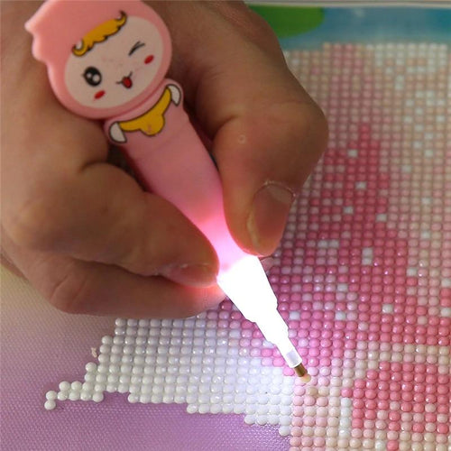 Diamond Painting LED Penn | Skanto