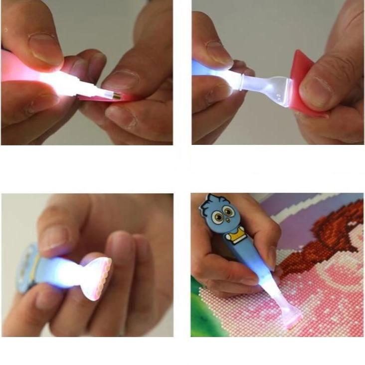 Diamond Painting LED Penn | Skanto