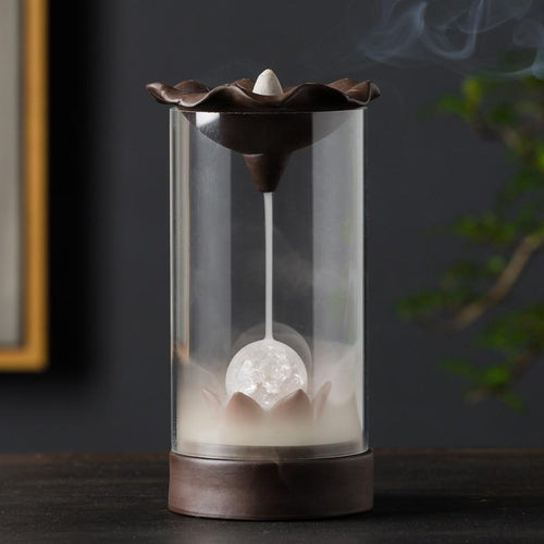 Led Crystal Ball Røkelsesmoker | Skanto