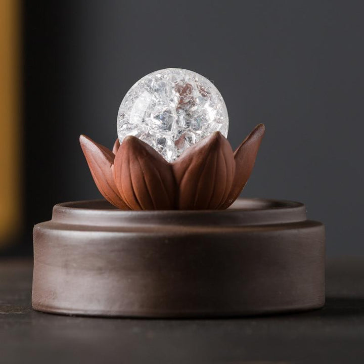 Led Crystal Ball Røkelsesmoker | Skanto