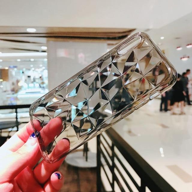 3D Diamant Form Mobiltelefon Deksel | Skanto