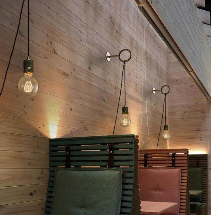 Nordic Retro Ring Vegglampe Speil | Skanto