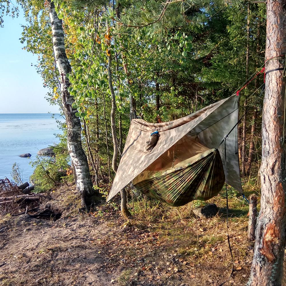 Camper - Myggnett parachute hengekøye | Skanto