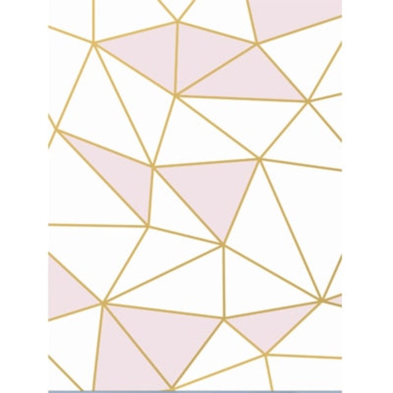 Geometriske blader Ananas - lerret veggkunst maleri