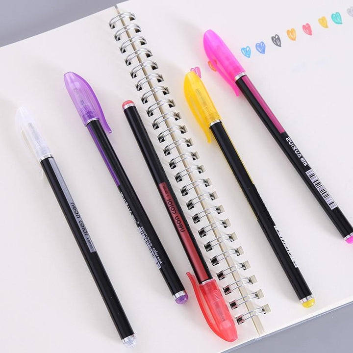 Glitzerly Glitter Gel Penner Set | Skanto