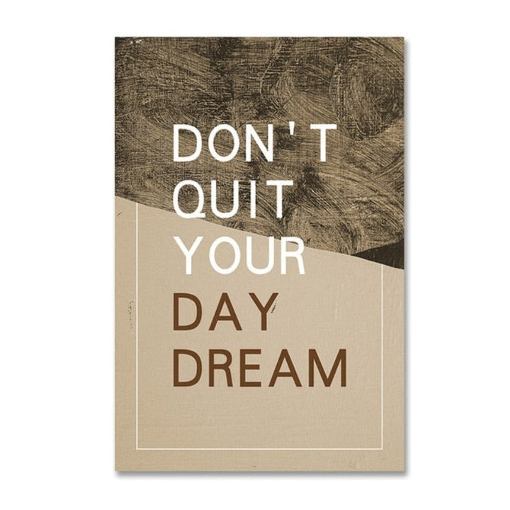 Day Dream David - Lerret Veggkunst Maleri