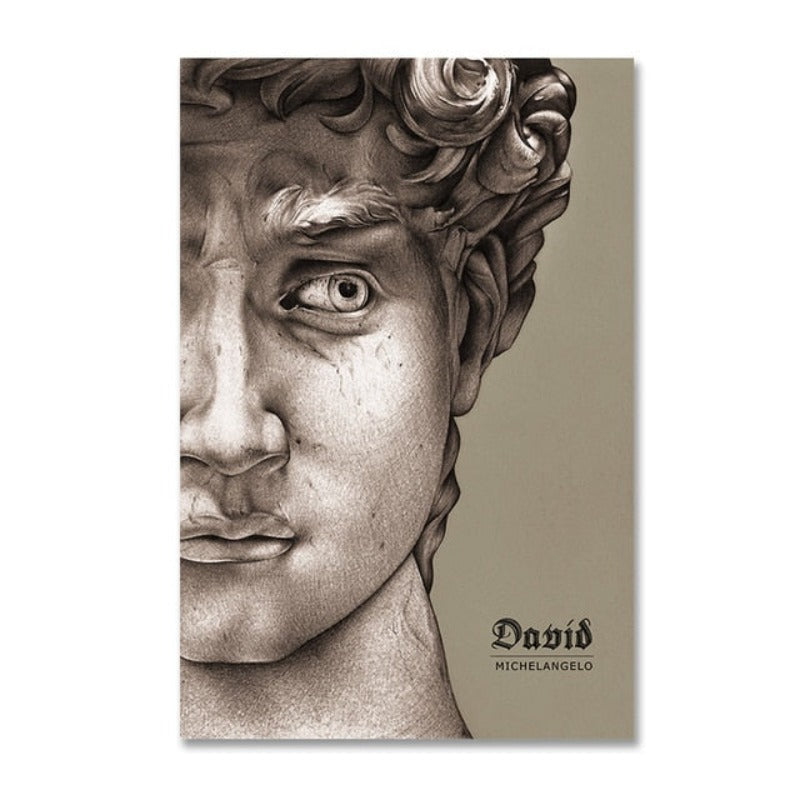 Day Dream David - Lerret Veggkunst Maleri