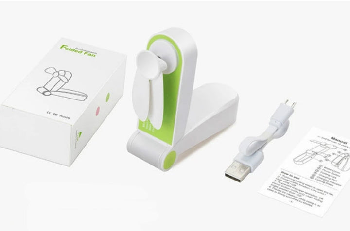 FanMe - USB Oppladbar Bærbar Mini Vifte | Skanto
