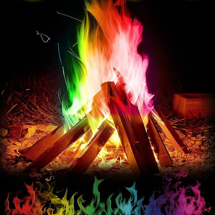 FireColor - Magisk Fargerik Ildpulver | Skanto