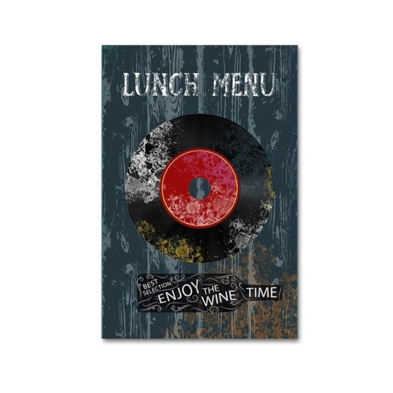 Vinplakat – lerretsbilde