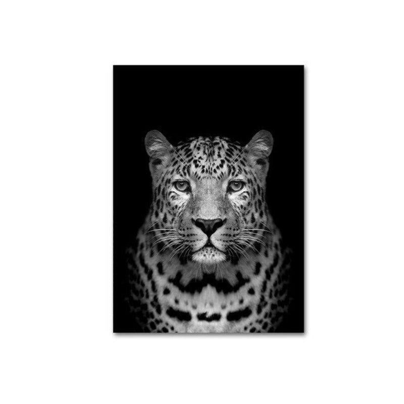 Africa Village Store Cats - Canvas Wall Art Painting | Skanto