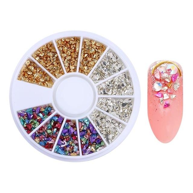 Rhinestone Nail Art Perler | Skanto