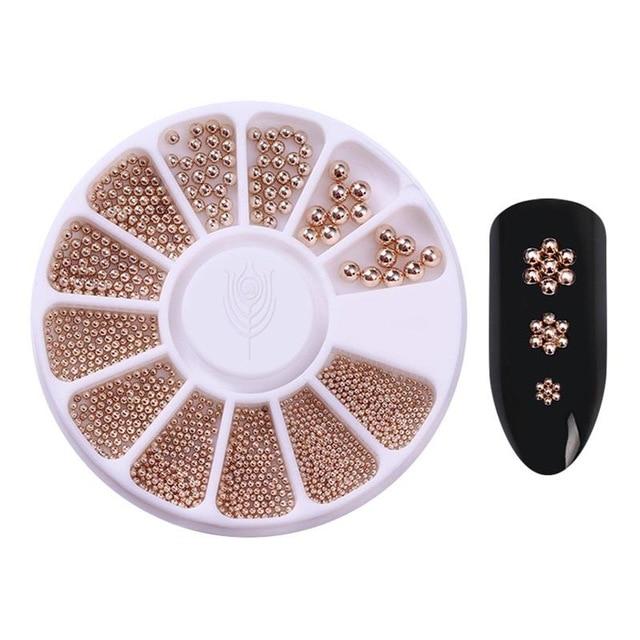 Rhinestone Nail Art Beads | Skanto