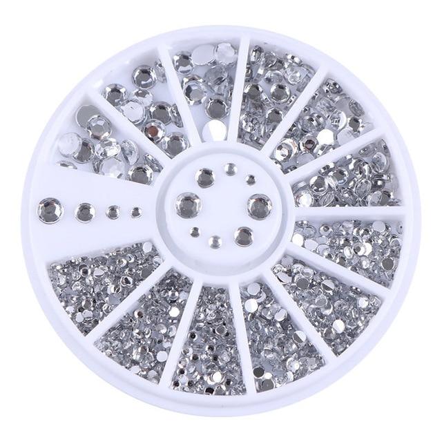 Rhinestone Nail Art Beads | Skanto