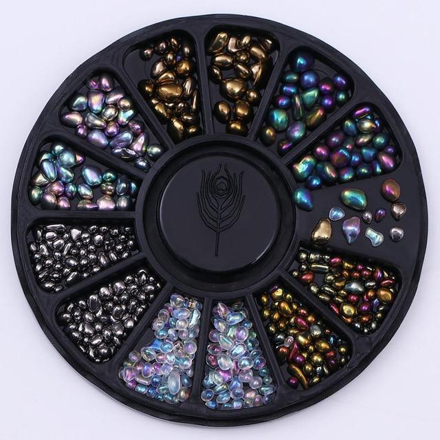 Rhinestone Nail Art Perler | Skanto