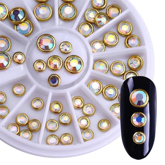 Rhinestone Nail Art Beads | Skanto