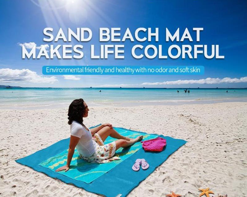 Skanto | XXL Sandfri Strandhåndkle | Sand Sheet® | 200x200