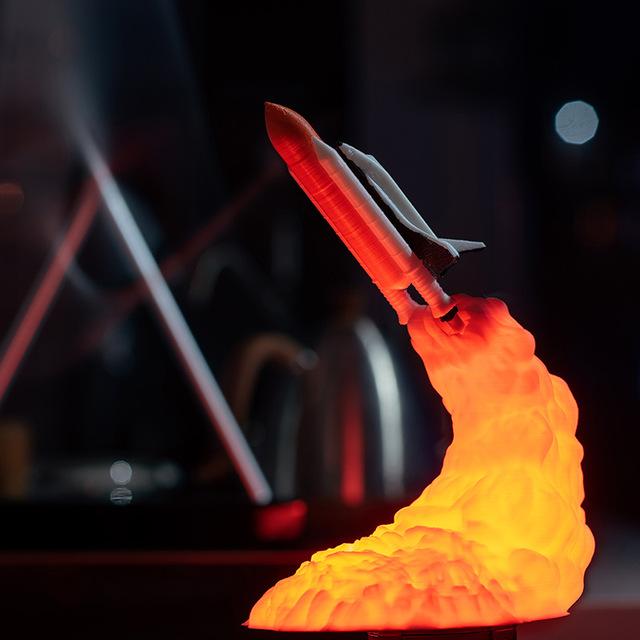Rokit - 3D Romferge Lampe | Skanto