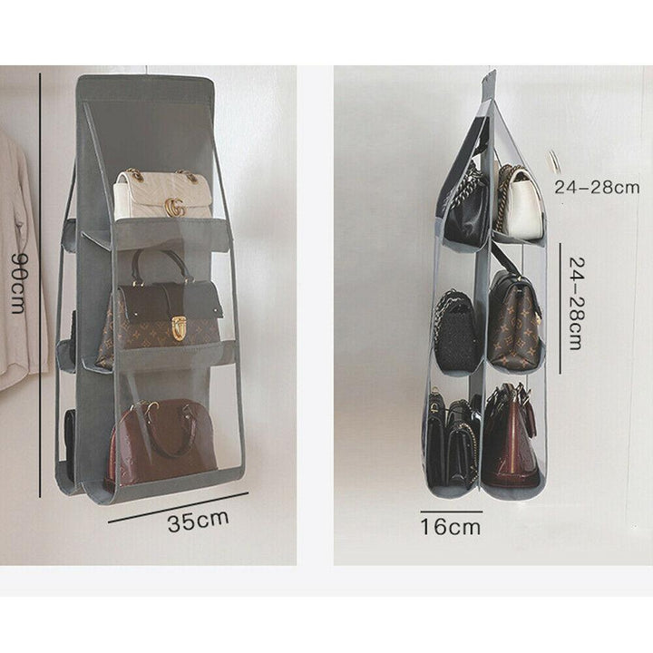 Multi Pocket Hanging Purse Organizer | Skanto