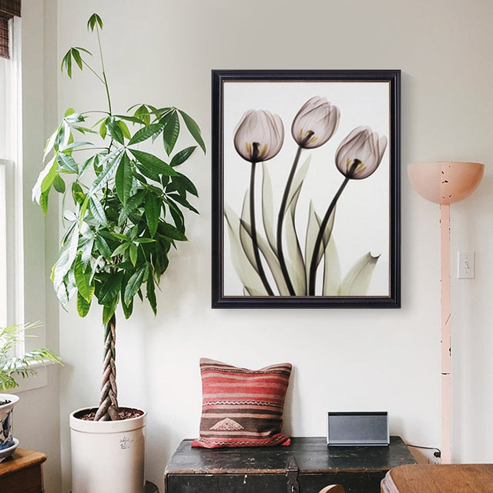 Moderne europeisk tulipan – lerretbilde