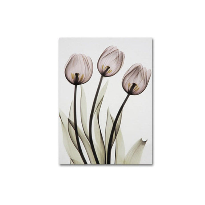 Moderne europeisk tulipan – lerretbilde
