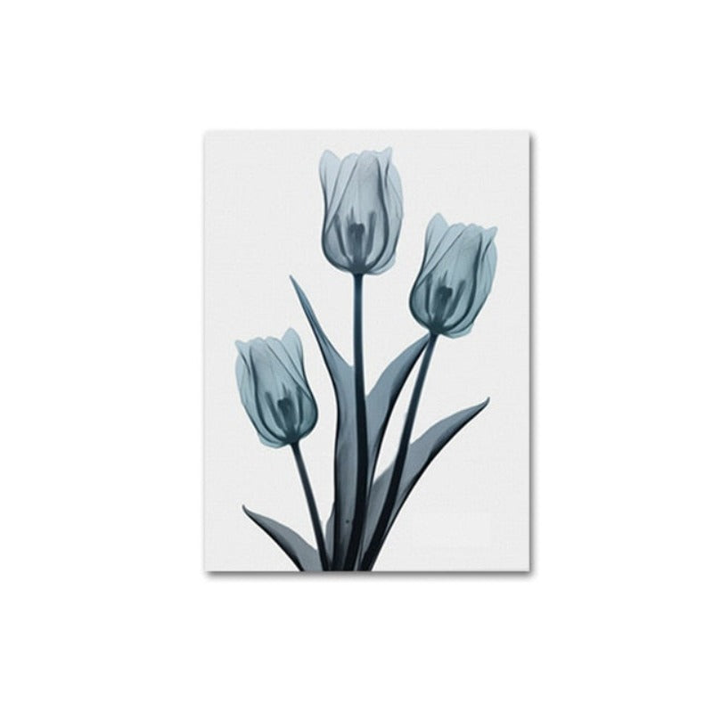 Moderne europeisk tulipan – lerretbilde