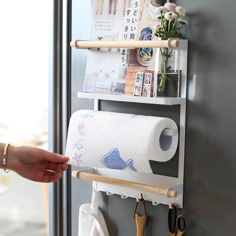 Magnetisk Smart Kjøkkenhylle Organizer