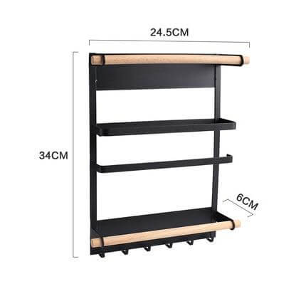 Magnetisk Smart Kjøkkenhylle Organizer