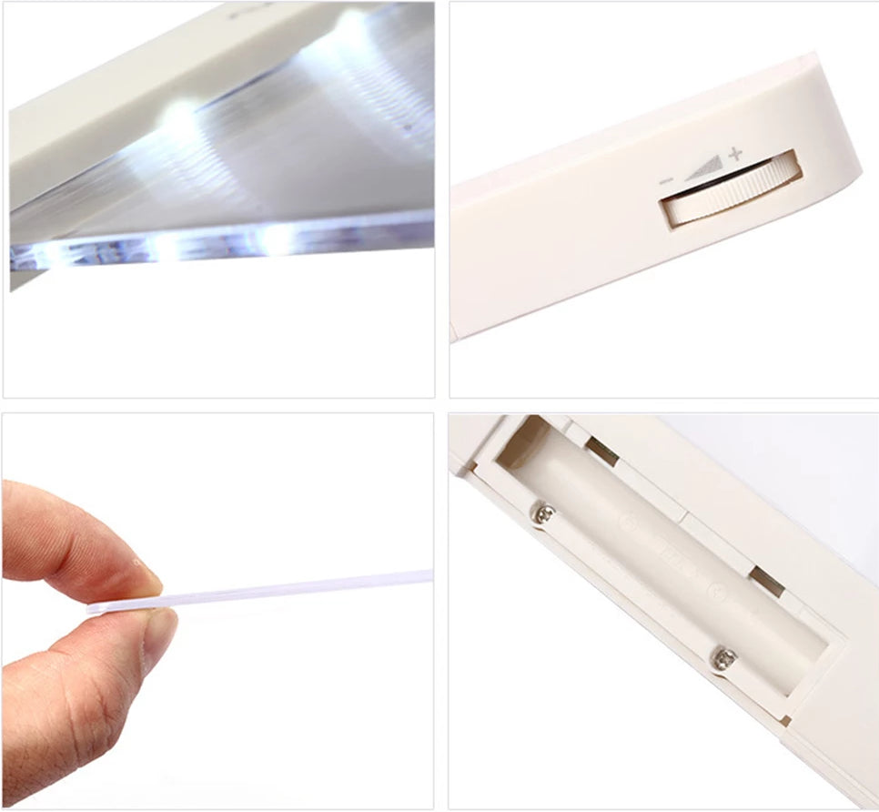 LED Flat Panel Bakside Boklys | Skanto