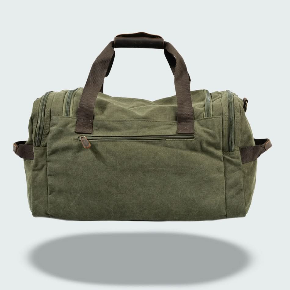 Skanto | Vanguard Voksduker & Lær Reise Duffle – 36,5L