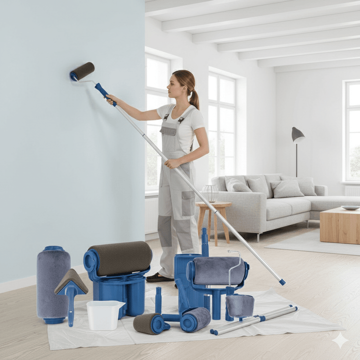Skanto | PROFIPRO – 8-i-1 Etterfyllbart Malingssystem for Rask & Rotete Veggforvandlinger