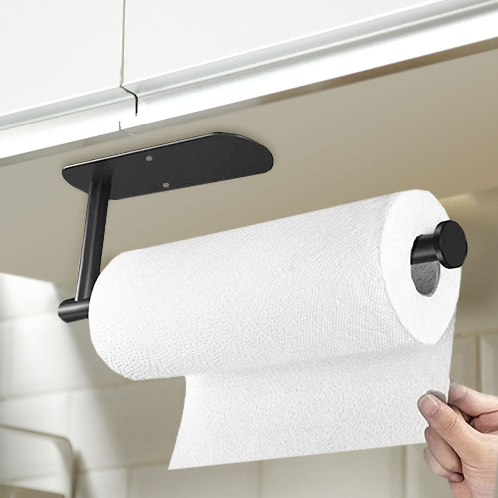 Punch-fri Papirhåndkleholder Rustfritt Stål Kjøkken Tørkerulleholder | Skanto